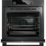ASKO OP8687B 60cm Pyrolytic Built-In Craft Oven Black Steel - ASKO Carton Damage Clearance - Electric oven