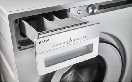 ASKO W4086CWAU 8kg Front Load Washing Machine White - ASKO Factory Seconds - Front Load Washers
