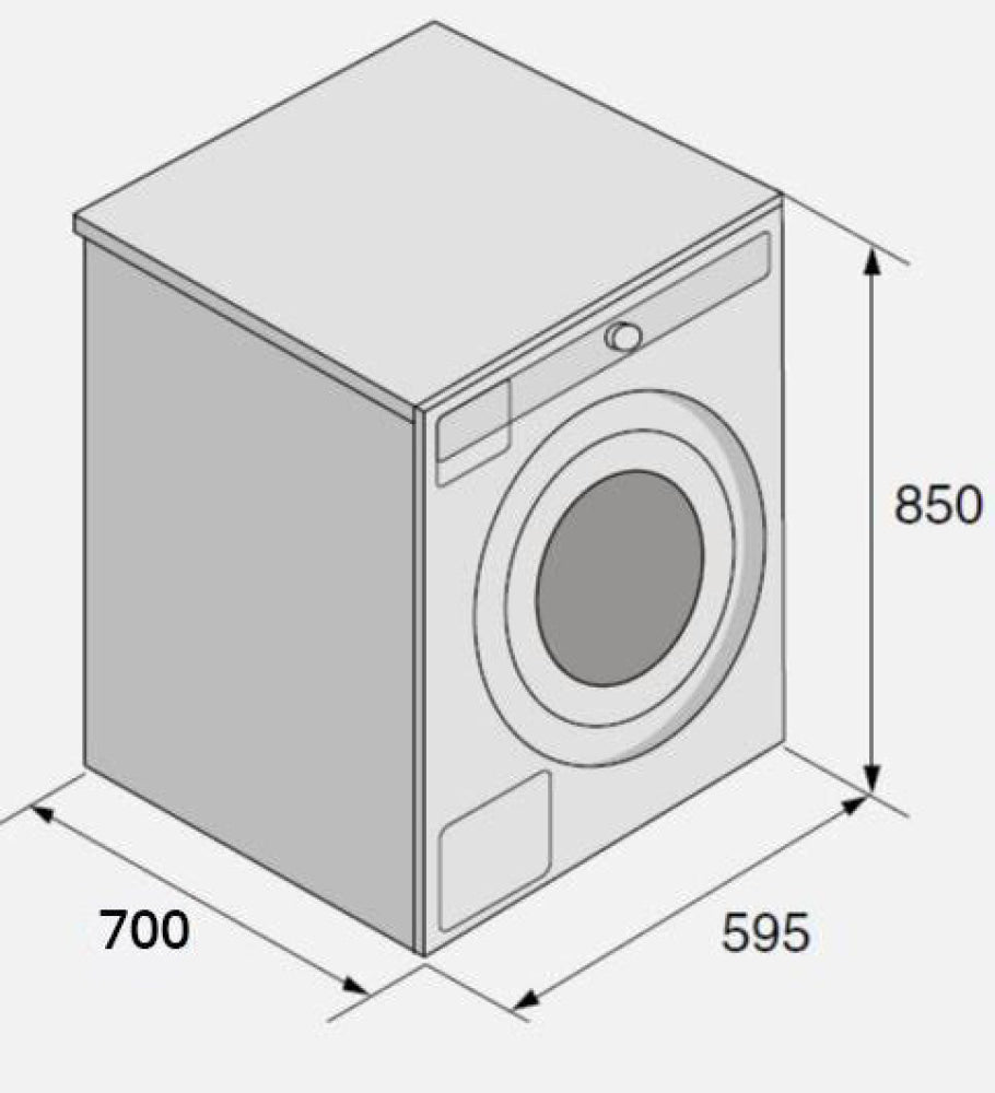 ASKO W4104CWAU 10kg Front Load Washing Machine White - ASKO Factory Seconds - Front Load Washers