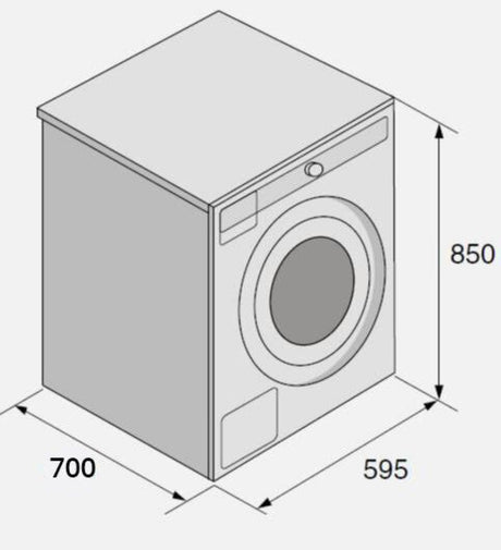 ASKO W4104CWAU 10kg Front Load Washing Machine White - ASKO Factory Seconds - Front Load Washers