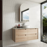 Aulic 1200mm Ainsley Wall Hung Vanity CAWH54-750-ST66 Cabinet Only Vanity Units