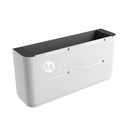 Aulic 1800mm Curva Floorstanding Vanity Cabinet Only CA57-1800 Vanity Units