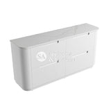 Aulic 1800mm Curva Floorstanding Vanity with Solid Surface Top Palis Top CA57-1800D-ST66FT Vanity Units