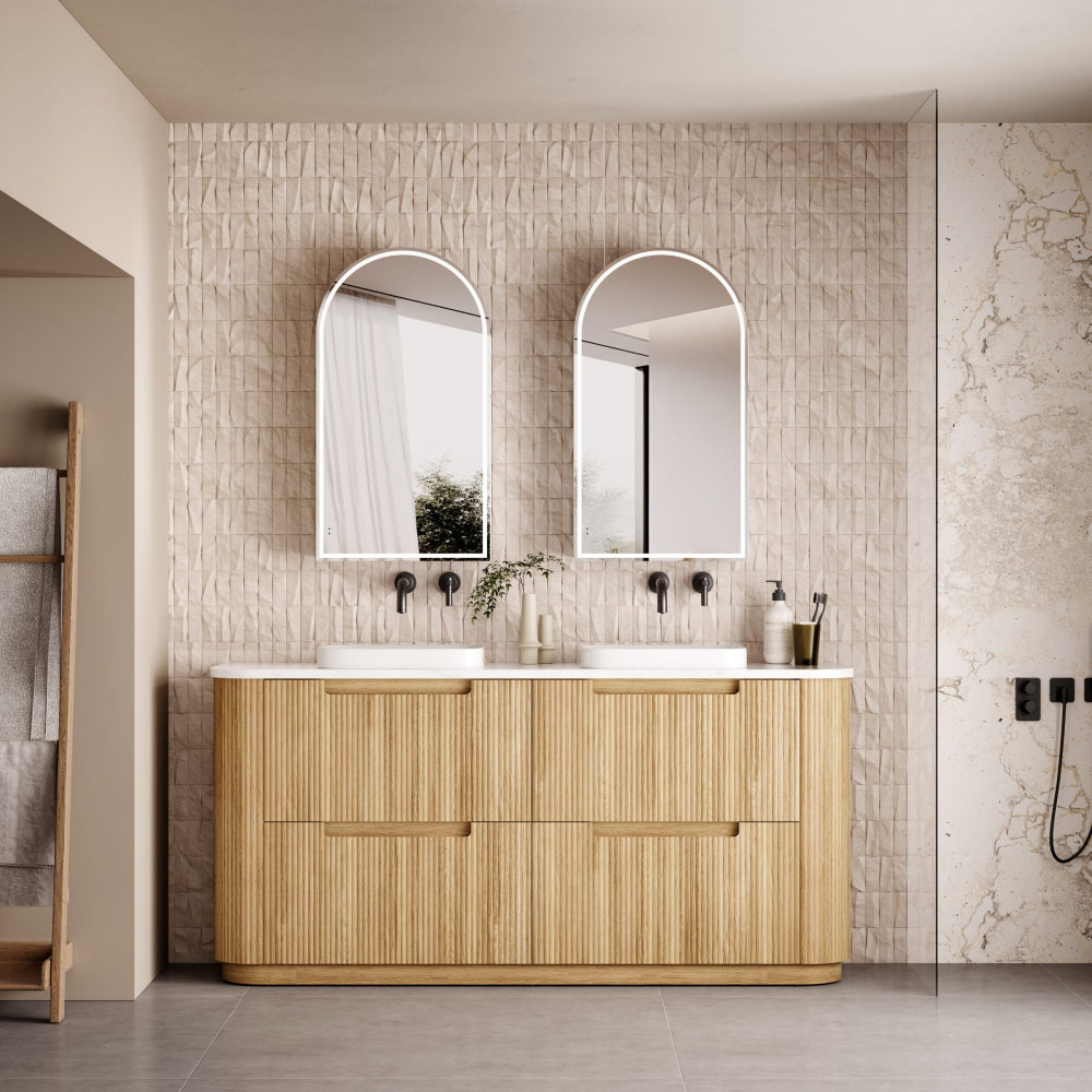 Aulic 1800mm Varcelli Floorstanding Vanity Cabinet Only CA58-1800 Vanity Units
