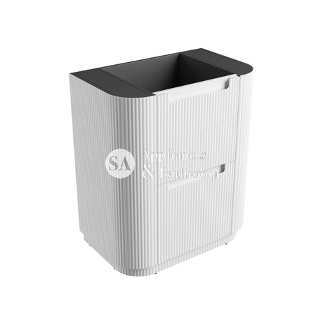 Aulic 750mm Curva Floorstanding Vanity with Solid Surface Top Cabinet Only CA57-750 Vanity Units
