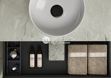 Aulic Ainsley Wall Hung 750mm Vanity CAWH54-750-ST Vanity Units
