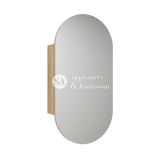 Aulic Beau Monde Oblong Carita Shaving Cabinet 450 x 900mm SCBM-450-CR Mirrors & Cabinets