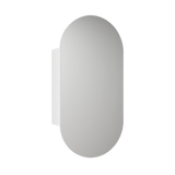 Aulic Beau Monde Oblong Matte White Shaving Cabinet 450 x 900mm SCBM-450-MW Matte White Mirrors & Cabinets