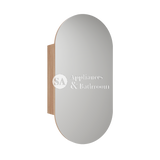 Aulic Beau Monde Oblong Mia Shaving Cabinet 450 x 900mm SCBM-450-MIA Mia Mirrors & Cabinets