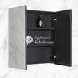 Aulic Bella Shaving Cabinet without Side Boards 600mm CASCXX-600 600 Mirrors & Cabinets