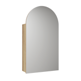 Aulic Canterbury Arch Carita Shaving Cabinet 500 x 900mm SCCAN-500-CR Mirrors & Cabinets