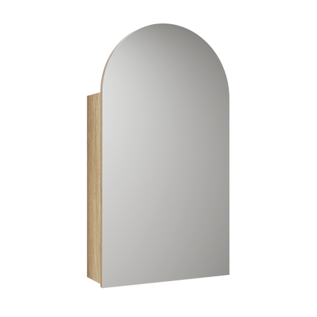 Aulic Canterbury Arch Carita Shaving Cabinet 500 x 900mm SCCAN-500-CR Mirrors & Cabinets
