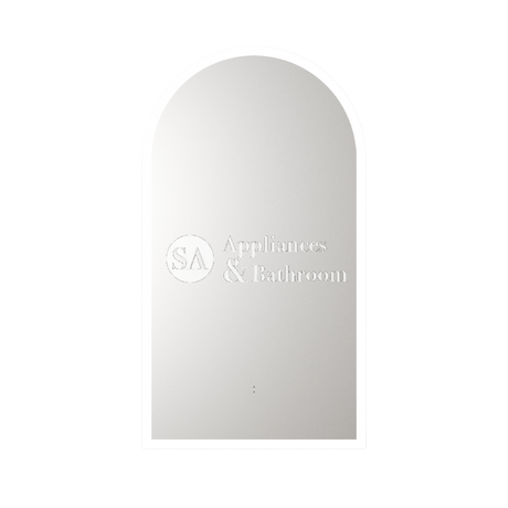 Aulic Canterbury Arch LED Mirror Frameless 500 x 900mm LMCAN-500 Frameless Mirrors