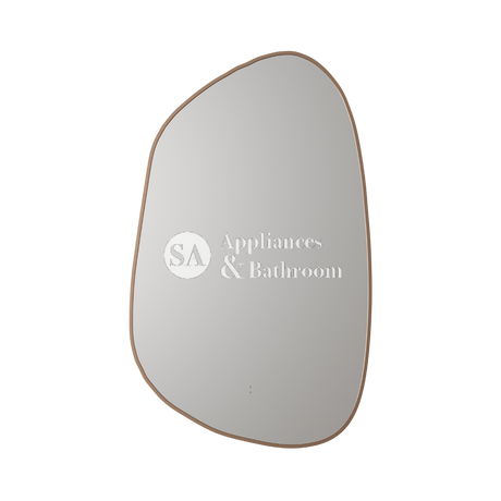 Aulic Tarcoola Asymmetric LED Mirror Brushed Bronze 550 x 900mm LMTAR-550-BZ Brushed Bronze Mirrors