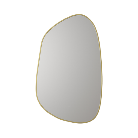 Aulic Tarcoola Asymmetric LED Mirror Brushed Gold 550 x 900mm LMTAR-550-BG Brushed Gold Mirrors