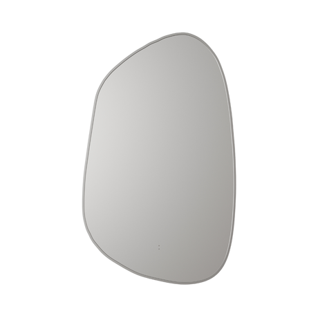 Aulic Tarcoola Asymmetric LED Mirror Brushed Nickel 550 x 900mm LMTAR-550-BN Mirrors