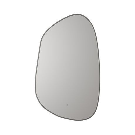 Aulic Tarcoola Asymmetric LED Mirror Gunmetal 550 x 900mm LMTAR-550-GM Gunmetal Mirrors