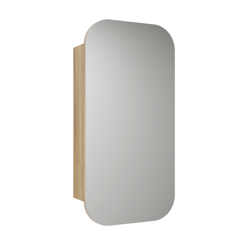 Aulic Vienna Carita Shaving Cabinet 450 x 900mm SCVIE-450-CR Mirrors & Cabinets