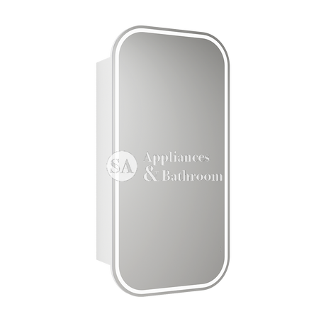Aulic Vienna LED Matte White Shaving Cabinet 450 x 900mm LSCVIE-450-MW Frameless Mirrors & Cabinets
