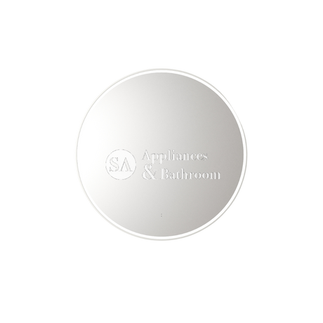 Aulic Windsor Round LED Mirror 700mm Matte White LMWIN-700-MW Matte White Mirrors