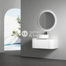 Aulic Windsor Round LED Mirror 900mm Gunmetal LMWIN-900-GM Gunmetal Mirrors