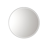 Aulic Windsor Round LED Mirror 900mm Gunmetal LMWIN-900-GM Gunmetal Mirrors