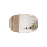 Aulic LMVAL-1100-BZ Valmont Horizontal 1100mm LED Mirror, Brushed Bronze