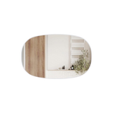 Aulic LMVAL-1100-MW Valmont Horizontal 1100mm LED Mirror, Matte White