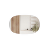 Aulic LMVAL-1100-MW Valmont Horizontal 1100mm LED Mirror, Matte White
