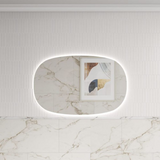 Aulic LMVAL-1100 Valmont Horizontal 1100mm LED Mirror, Frameless