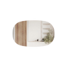 Aulic LMVAL-1100 Valmont Horizontal 1100mm LED Mirror, Frameless