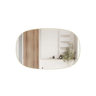 Aulic LMVAL-1400-BG Valmont Horizontal 1400mm LED Mirror, Brushed Gold