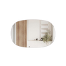 Aulic LMVAL-1400-BN Valmont Horizontal 1400mm LED Mirror, Brushed Nickel