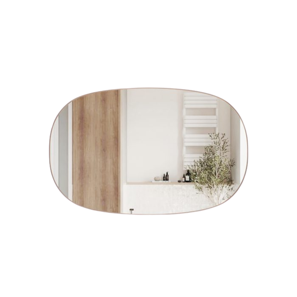 Aulic LMVAL-1400-BZ Valmont Horizontal 1400mm LED Mirror, Brushed Bronze