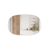 Aulic LMVAL-1400-BZ Valmont Horizontal 1400mm LED Mirror, Brushed Bronze