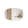 Aulic LMVAL-1400-GM Valmont Horizontal 1400mm LED Mirror, Gunmetal