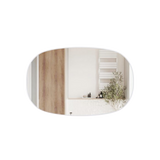 Aulic LMVAL-1400-MW Valmont Horizontal 1400mm LED Mirror, Matte White