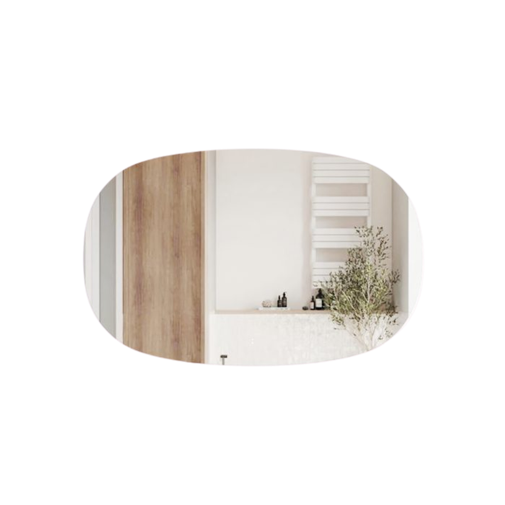 Aulic LMVAL-1400 Valmont Horizontal 1400mm LED Mirror, Frameless