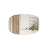 Aulic LMVAL-1400 Valmont Horizontal 1400mm LED Mirror, Frameless