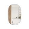Aulic LMVAL-580-BN Valmont Vertical 580mm LED Mirror, Brushed Nickel