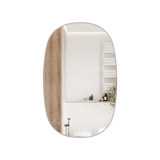 Aulic LMVAL-580-BN Valmont Vertical 580mm LED Mirror, Brushed Nickel