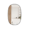Aulic LMVAL-580-GM Valmont Vertical 580mm LED Mirror, Matte Black