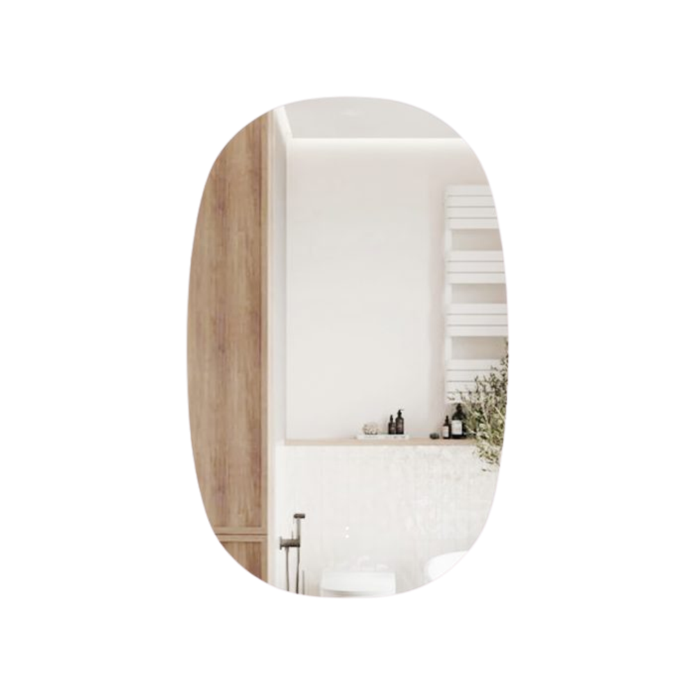 Aulic LMVAL-580 Valmont Vertical 580mm LED Mirror, Frameless