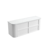 Aulic 1500mm RM1500WMWF Ramee Fluted Wall Hung Vanity, Matte White