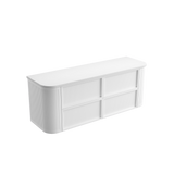 Aulic 1500mm RM1500WMWF Ramee Fluted Wall Hung Vanity, Matte White