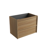 Aulic 750mm VE750WHA Venetta Framed Wall Hung Vanity Harvest Oak