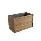 Aulic 900mm VE900WHA Venetta Framed Wall Hung Vanity Harvest Oak