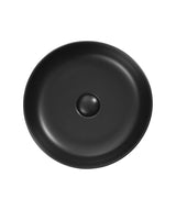 Seima 192074 Aurora 380 Above Counter Ceramic Basin, Black Silk Matte