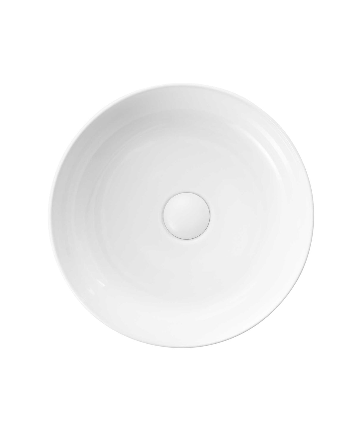 Seima 192072 Aurora 380 Above Counter Ceramic Basin, White Gloss
