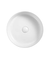 Seima 192031 Aurora 385 Above Counter Ceramic Basin, White Silk Matte Finish